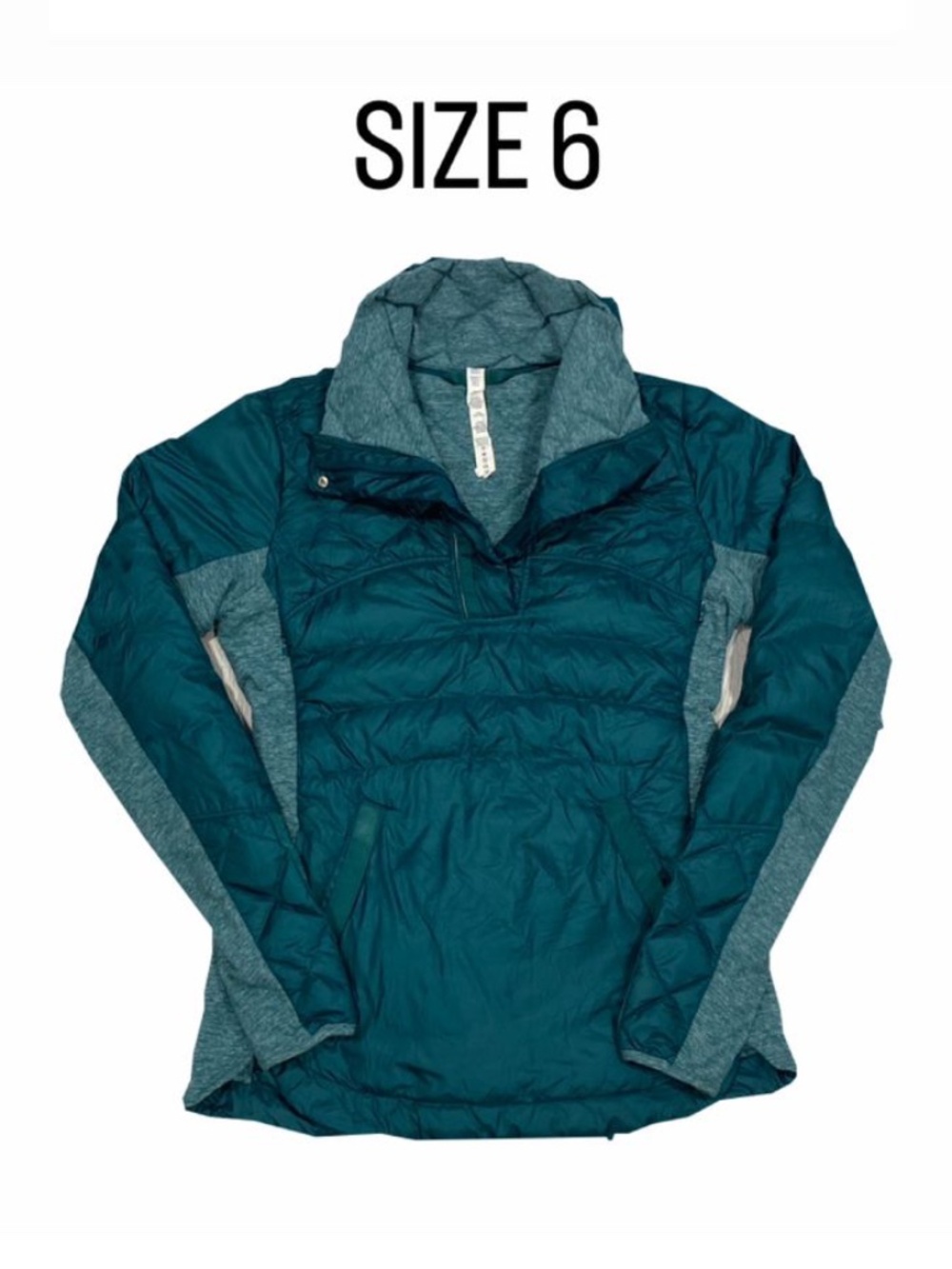 Lululemon Jacket - Night Diver Teal - Size 6